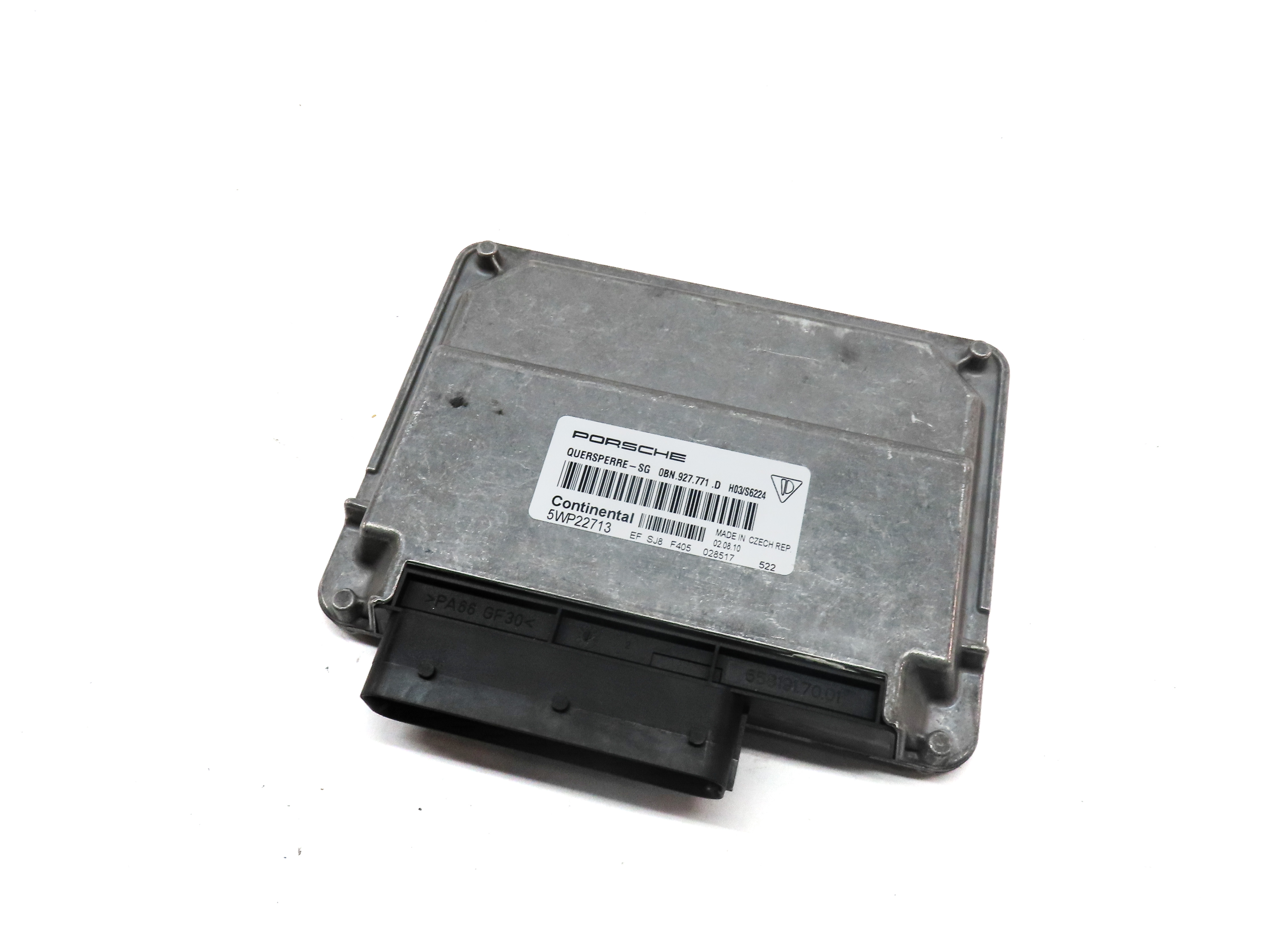 2011 PORSCHE CAYENNE (958) 4.8L (M48.52) TURBO ENGINE DIFFERENTIAL LOCK MODULE — exact item pictured